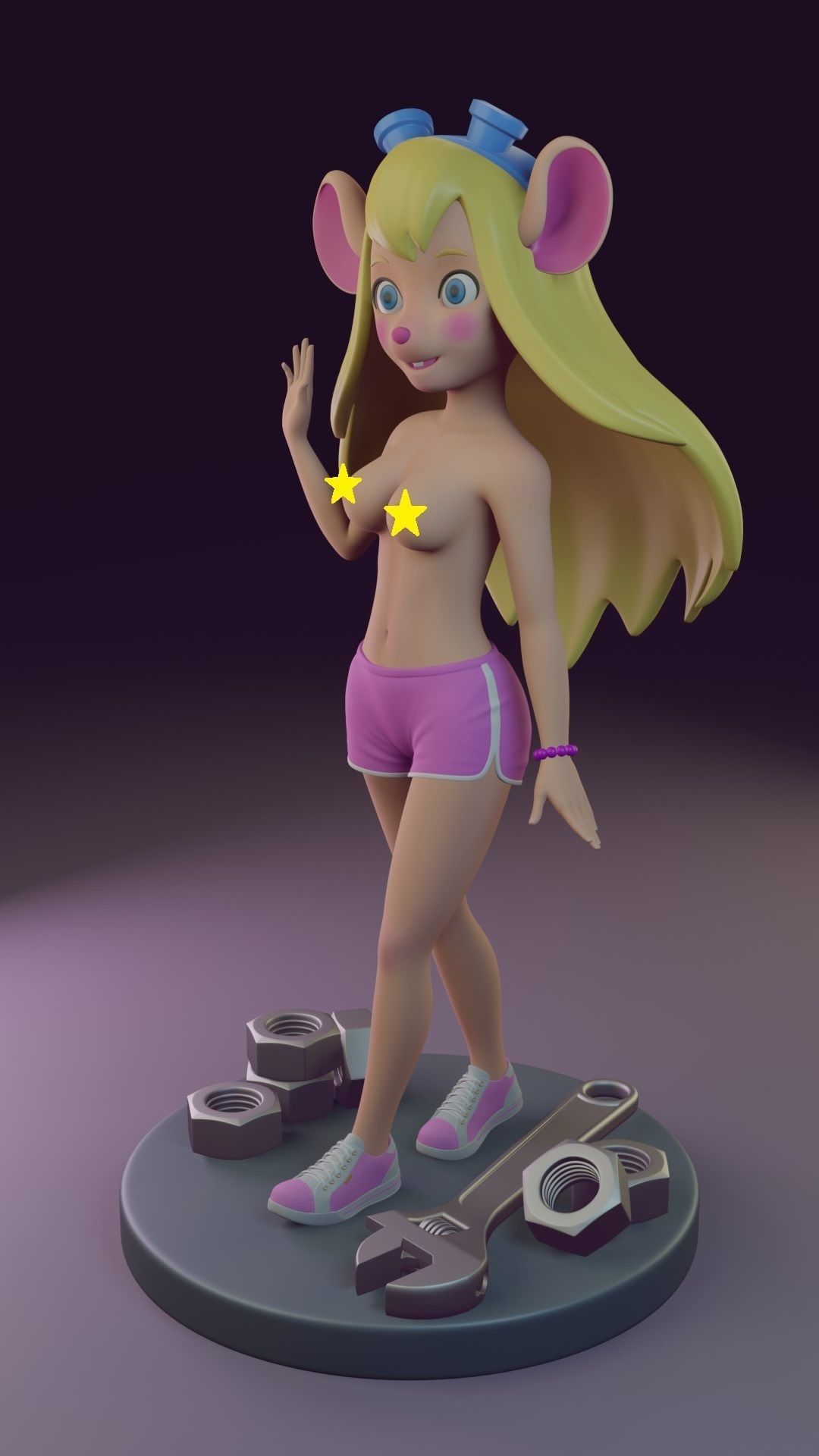 Gadget Hackwrench 3D print model_5
