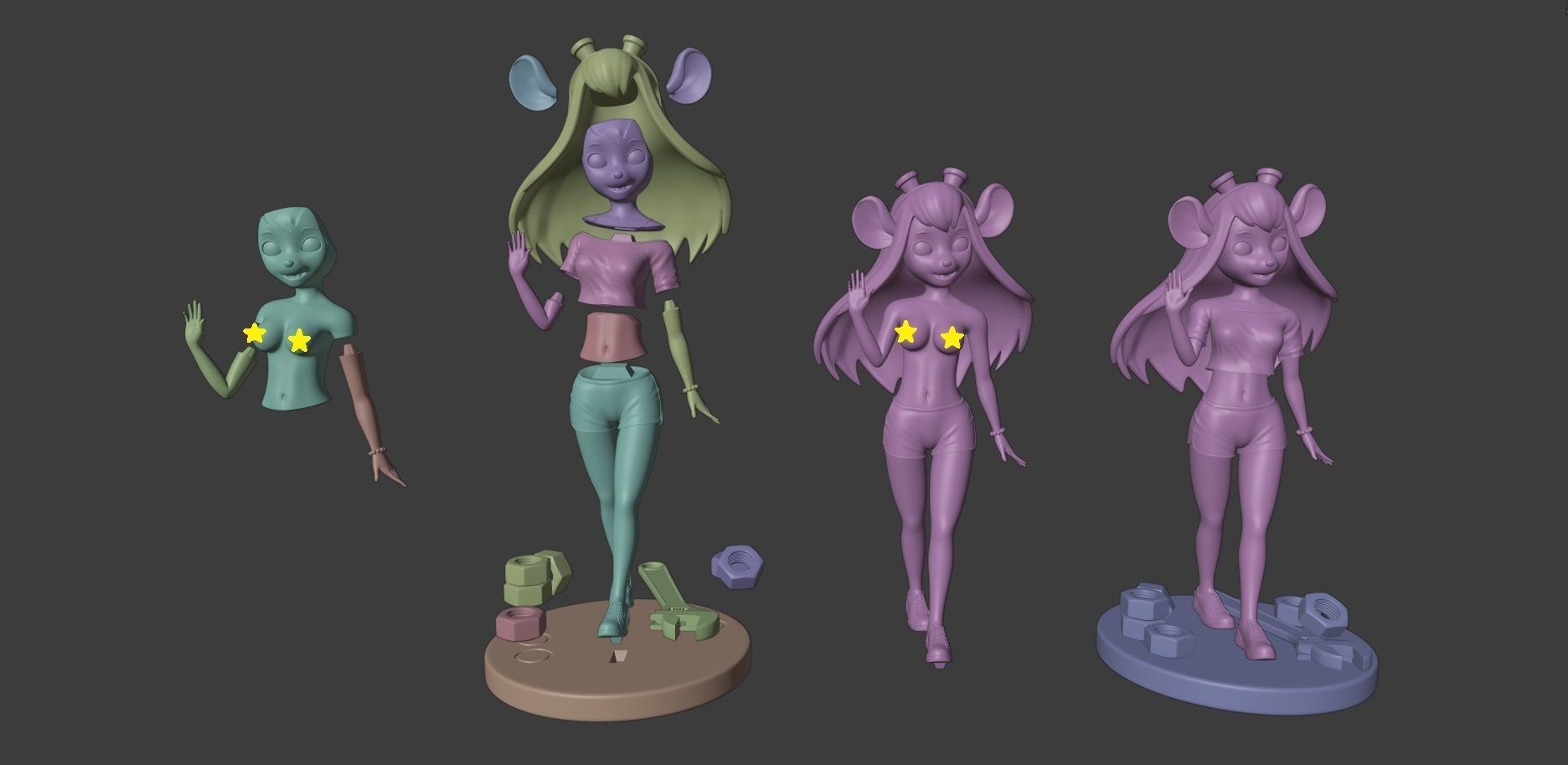 Gadget Hackwrench 3D print model_27