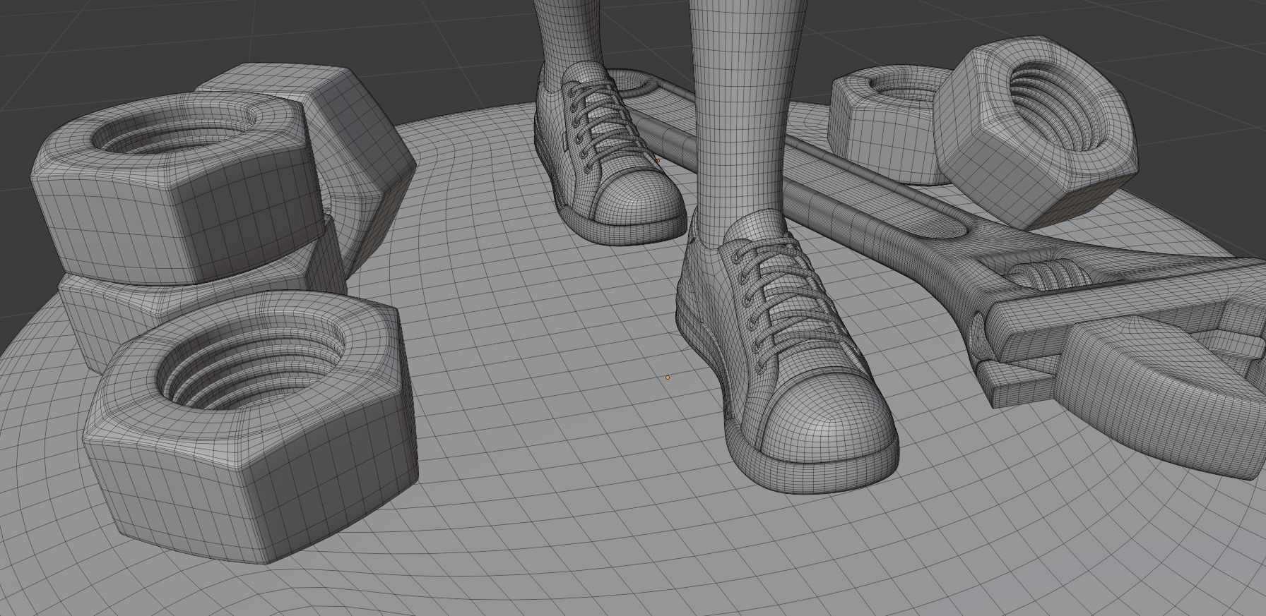 Gadget Hackwrench 3D print model_30