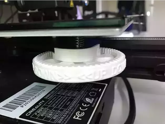 Ultimate Ender 3 Bed Leveling knob with up down