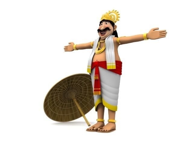 The legend of King Mahabali i 3D model_1