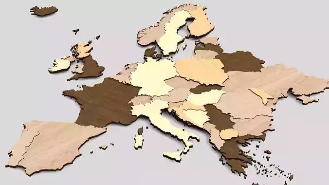 EU map Decoration