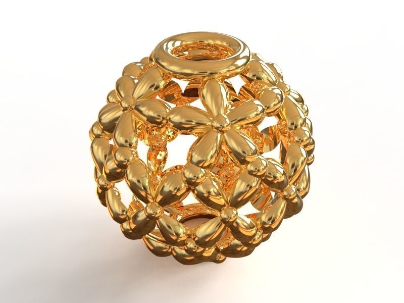 Spherical beads 3D print model_21