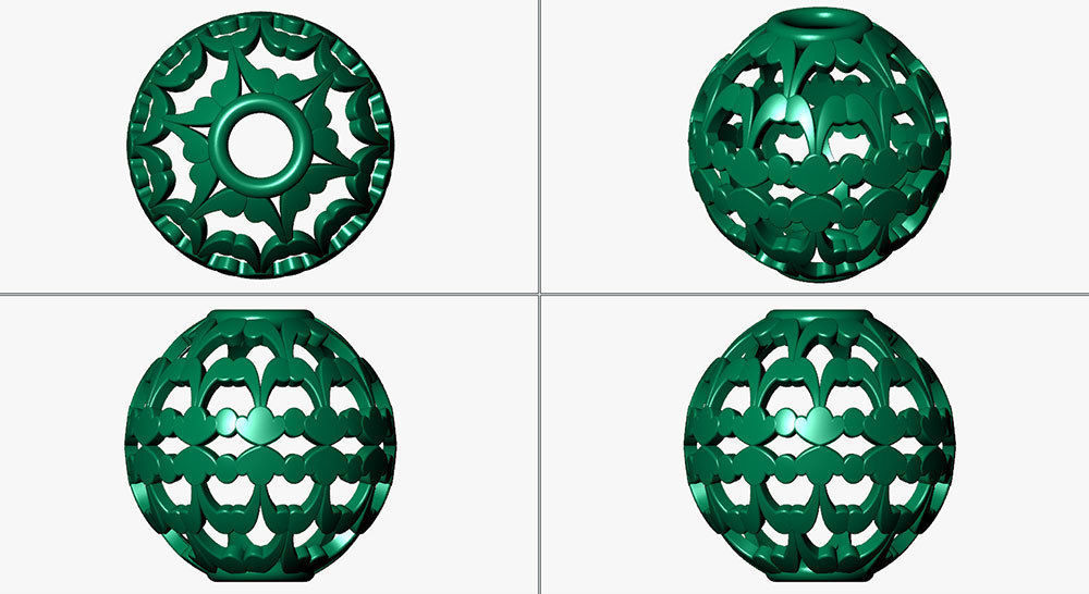 Spherical beads 3D print model_8