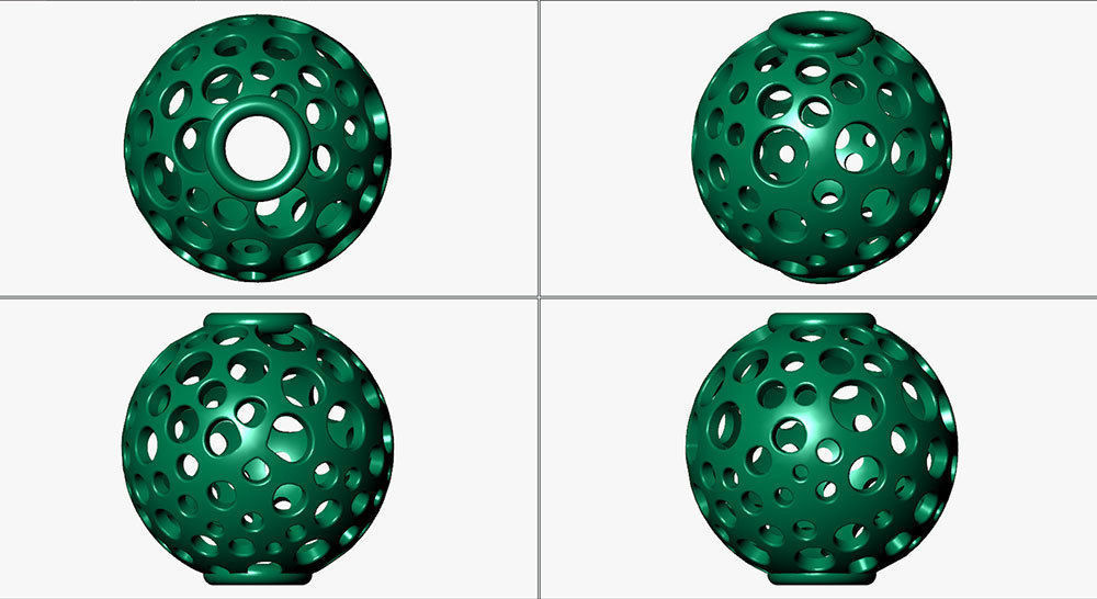 Spherical beads 3D print model_9