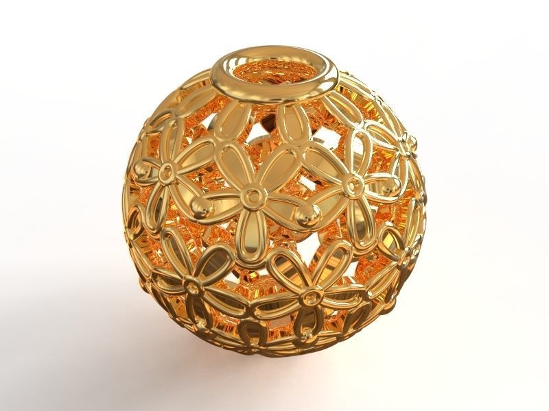 Spherical beads 3D print model_12