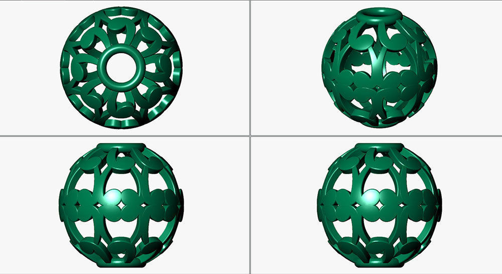 Spherical beads 3D print model_7