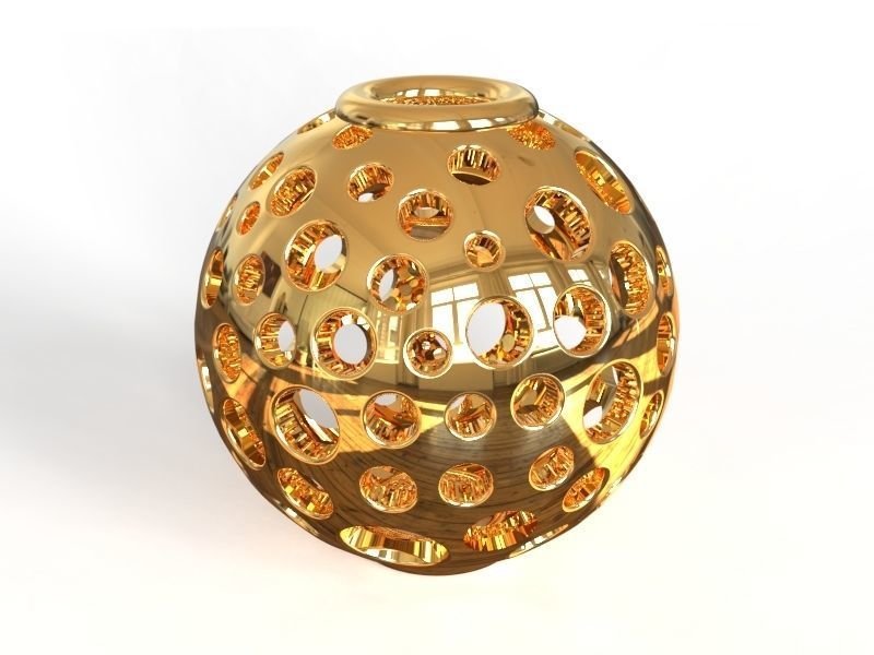 Spherical beads 3D print model_13