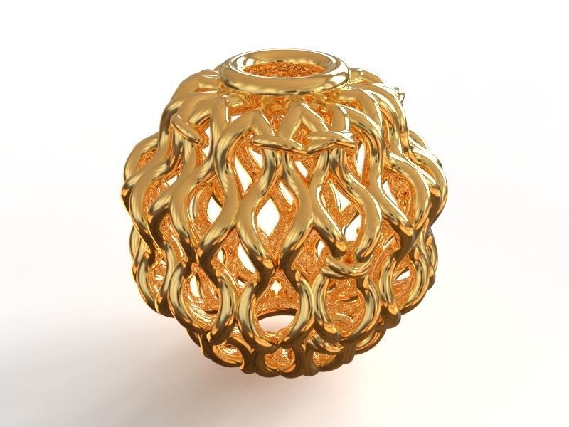 Spherical beads 3D print model_18