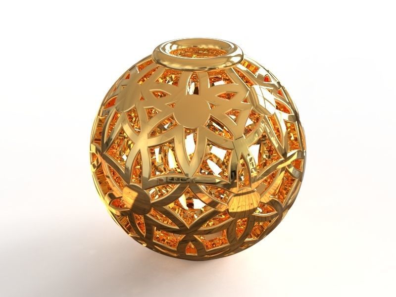 Spherical beads 3D print model_14