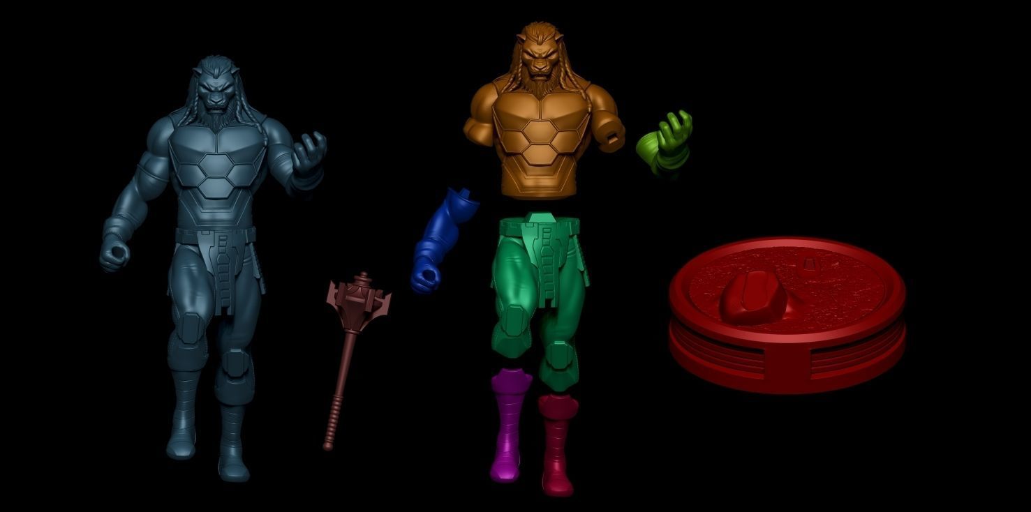 INVINCIBLE Pack - Statues and Busts 3D Model Collection_15