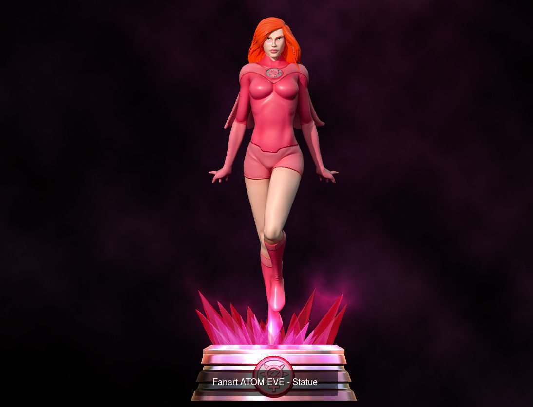 INVINCIBLE Pack - Statues and Busts 3D Model Collection_8
