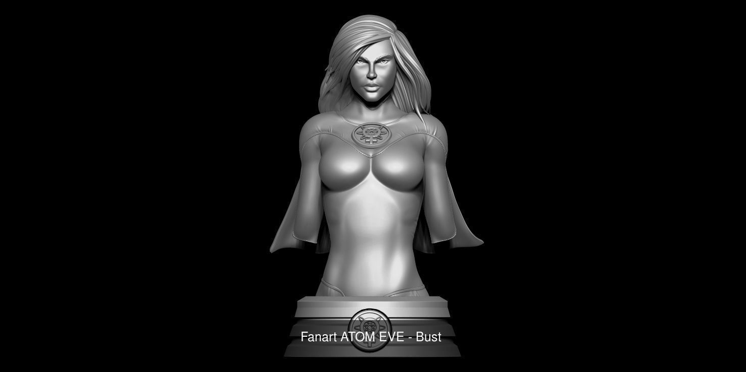 INVINCIBLE Pack - Statues and Busts 3D Model Collection_9