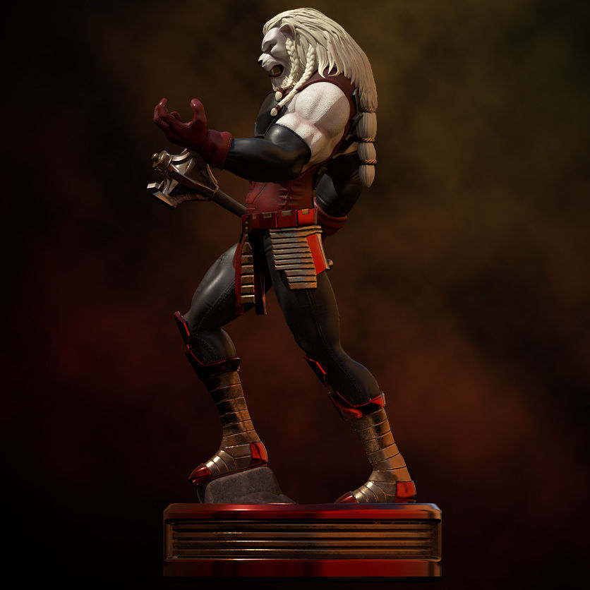 INVINCIBLE Pack - Statues and Busts 3D Model Collection_29