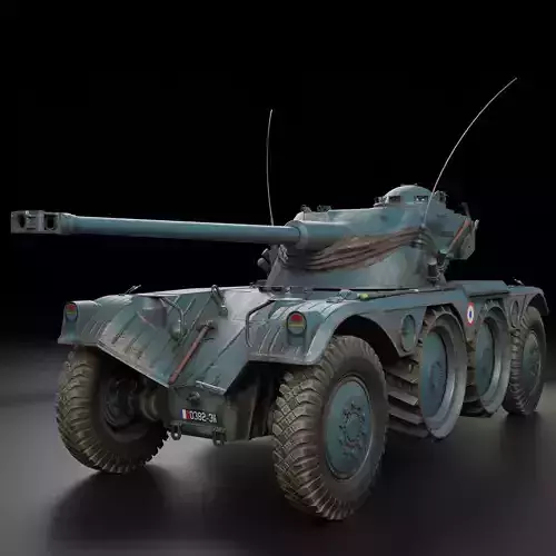 Panhard EBR 75 PBR Model 3D model