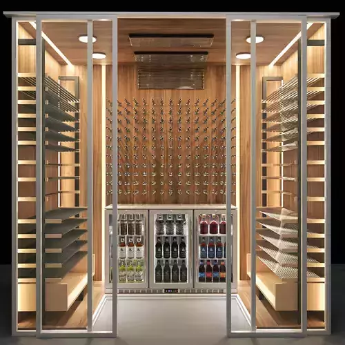 Wine Cellar 3 3D model