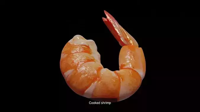 Seafood  3D Model Pack 4