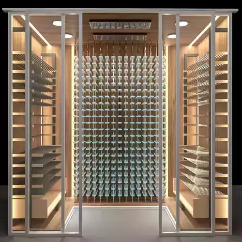 Wine Cellar 4 3D model