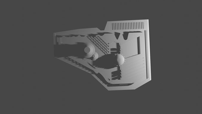 craft spacecraft Free 3D print model