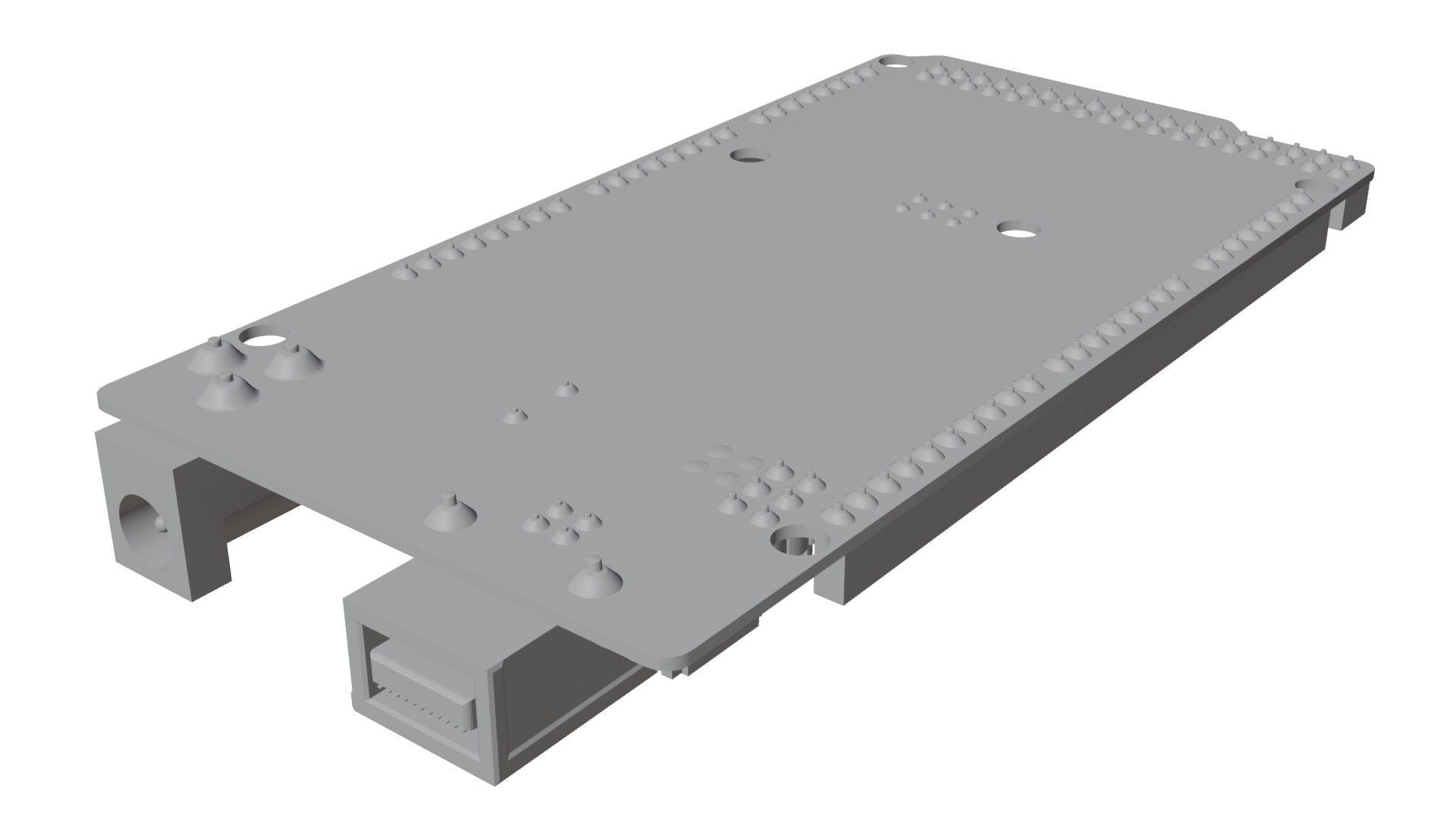  Arduino mega 2560 Low-poly 3D model_11