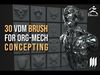 20 VDM Brush For Organic-Mech Concepting In Zbrush 2021-5 Texture_1