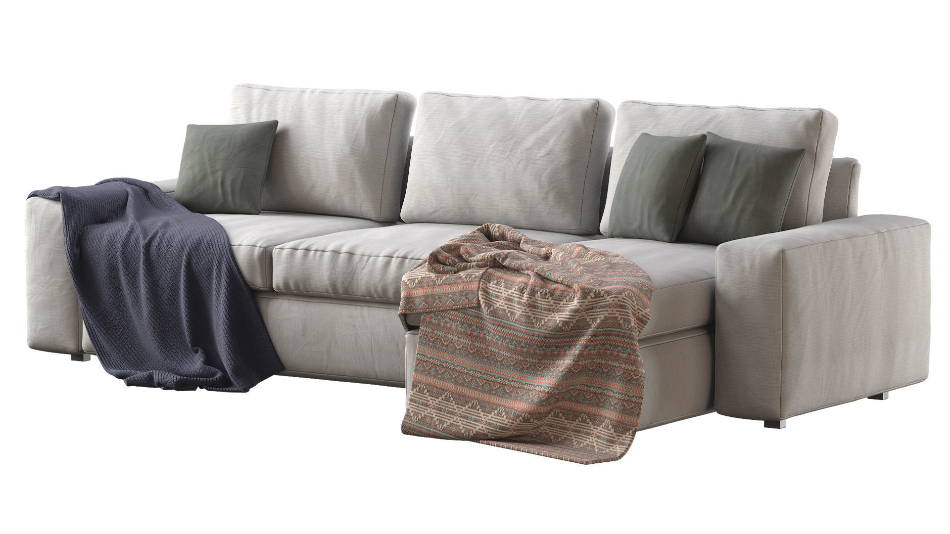 Sofa Kivik By Ikea 3D model_15