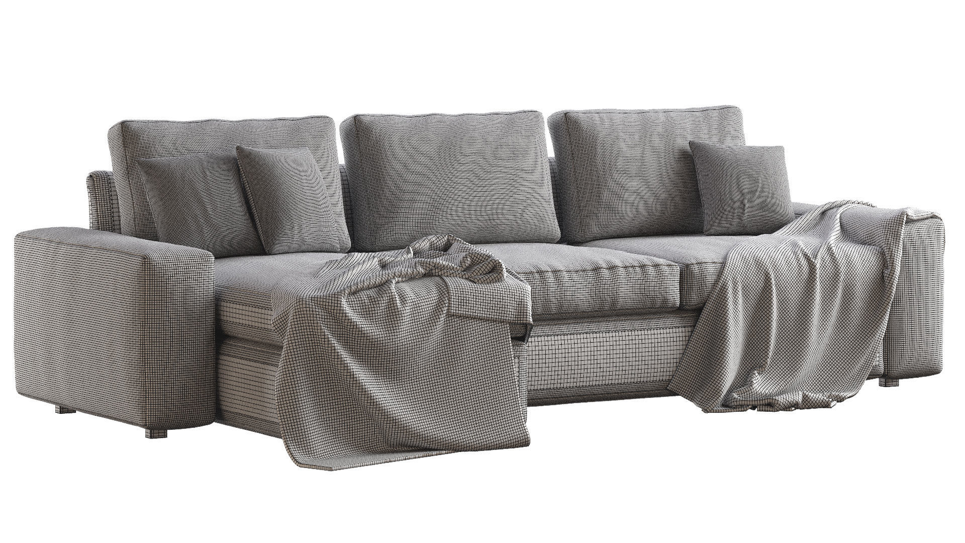 Sofa Kivik By Ikea 3D model_14