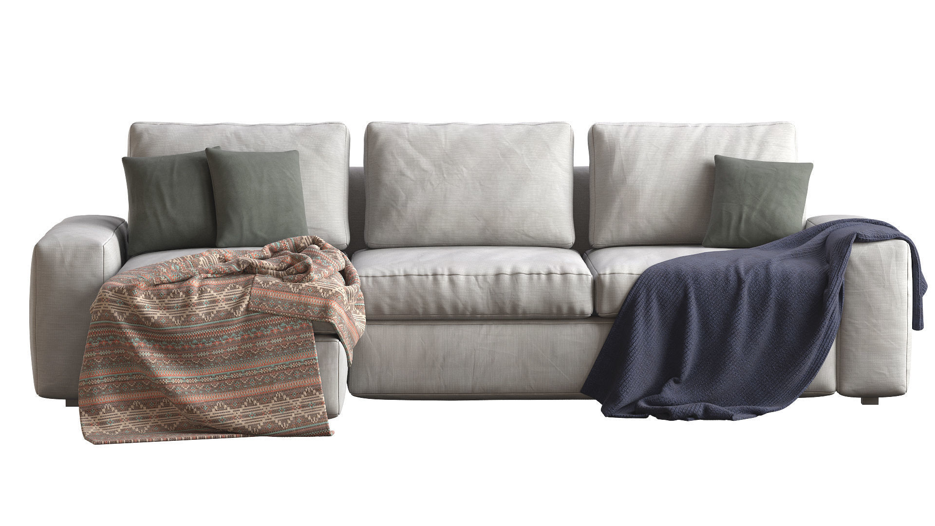 Sofa Kivik By Ikea 3D model_4