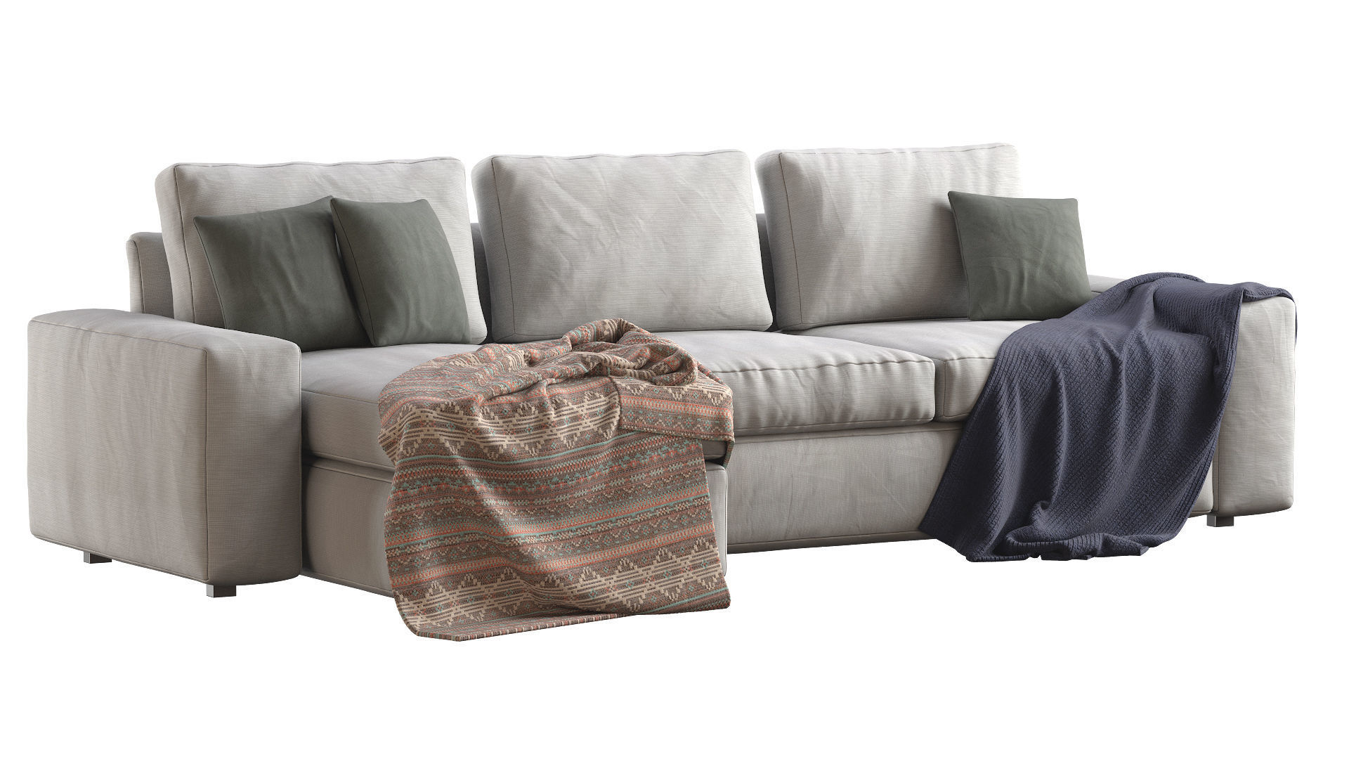 Sofa Kivik By Ikea 3D model_5