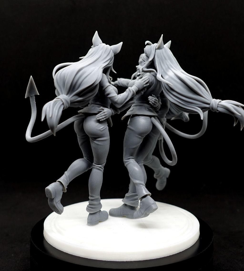 Helltaker Cerberus 3D print model_10