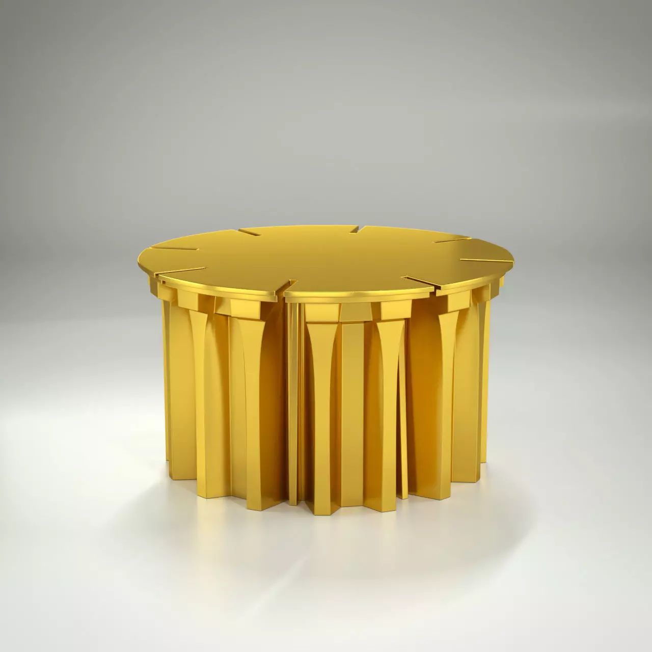 Pedestal in modern style 3D model