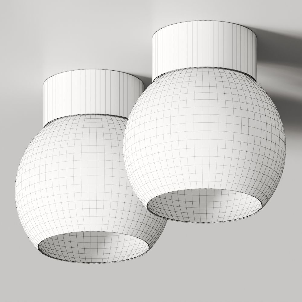 tossB Sphere Ceiling Lamp 3D model_1