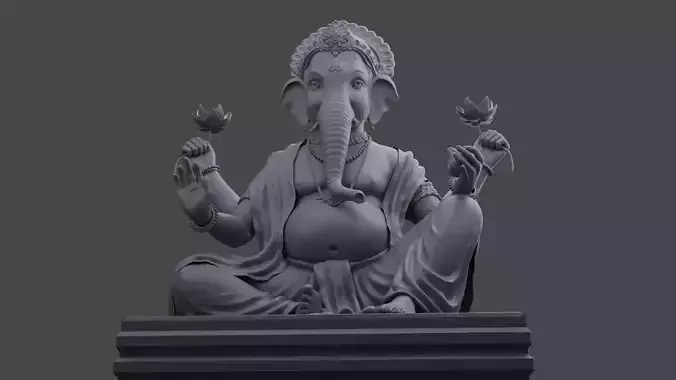 Lord Ganesha  3D print model