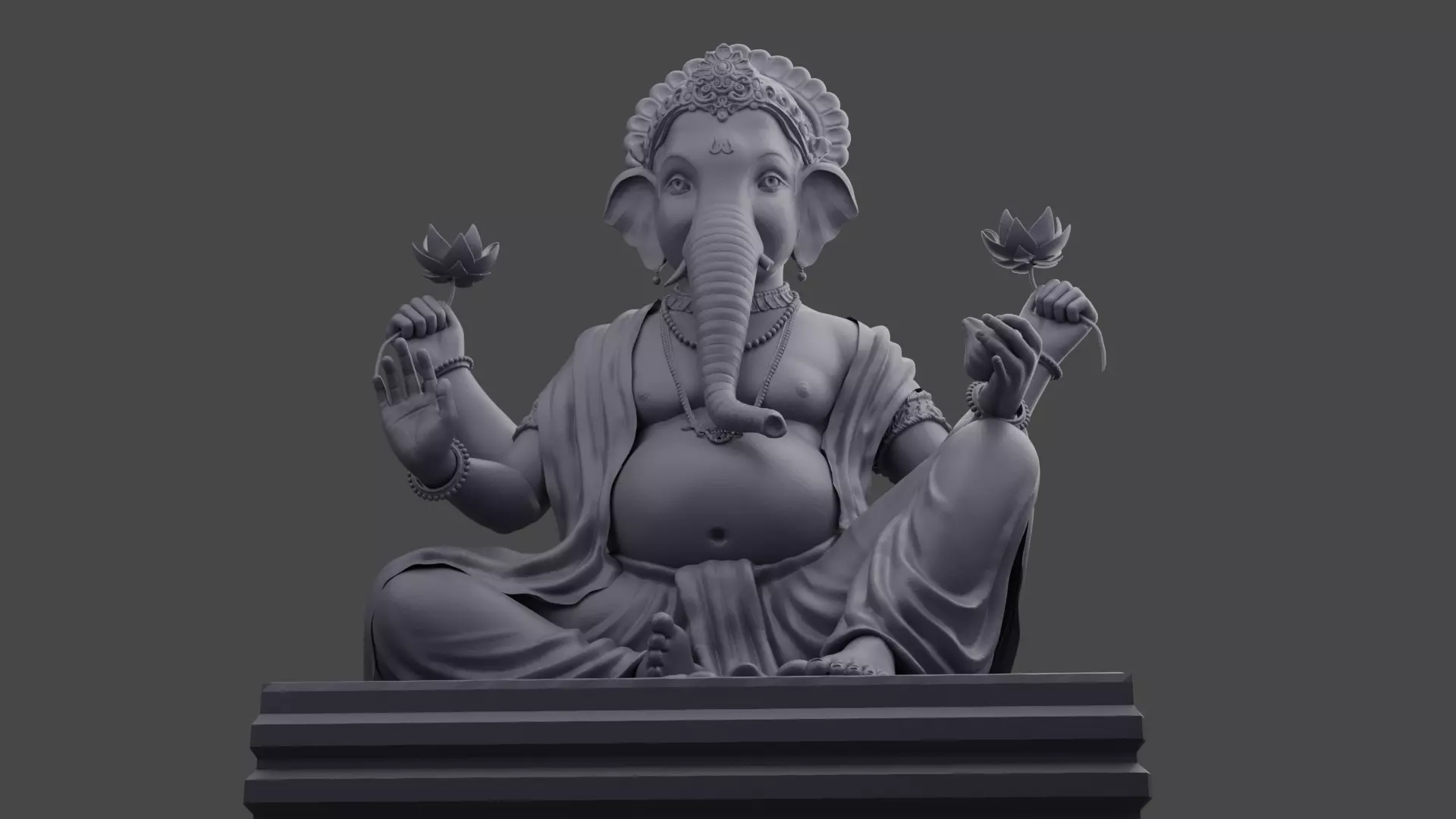 Lord Ganesha 3D print model
