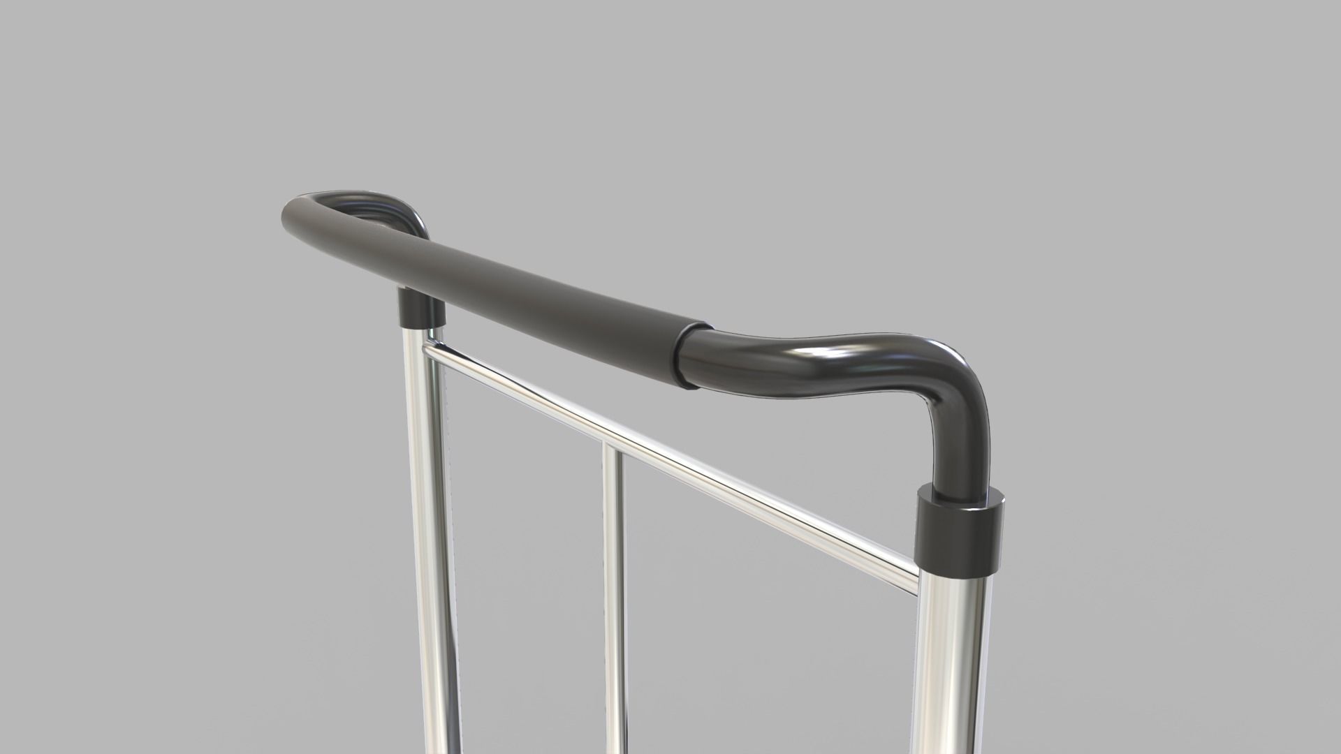 Luggage Trolley 2 3D model_6