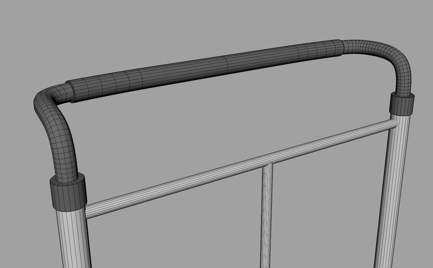 Luggage Trolley 2 3D model_13