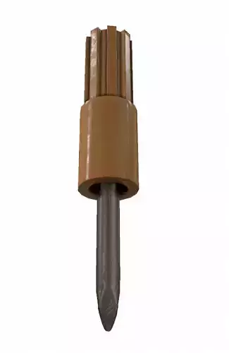 Screwdriver teflon-coated drill bit