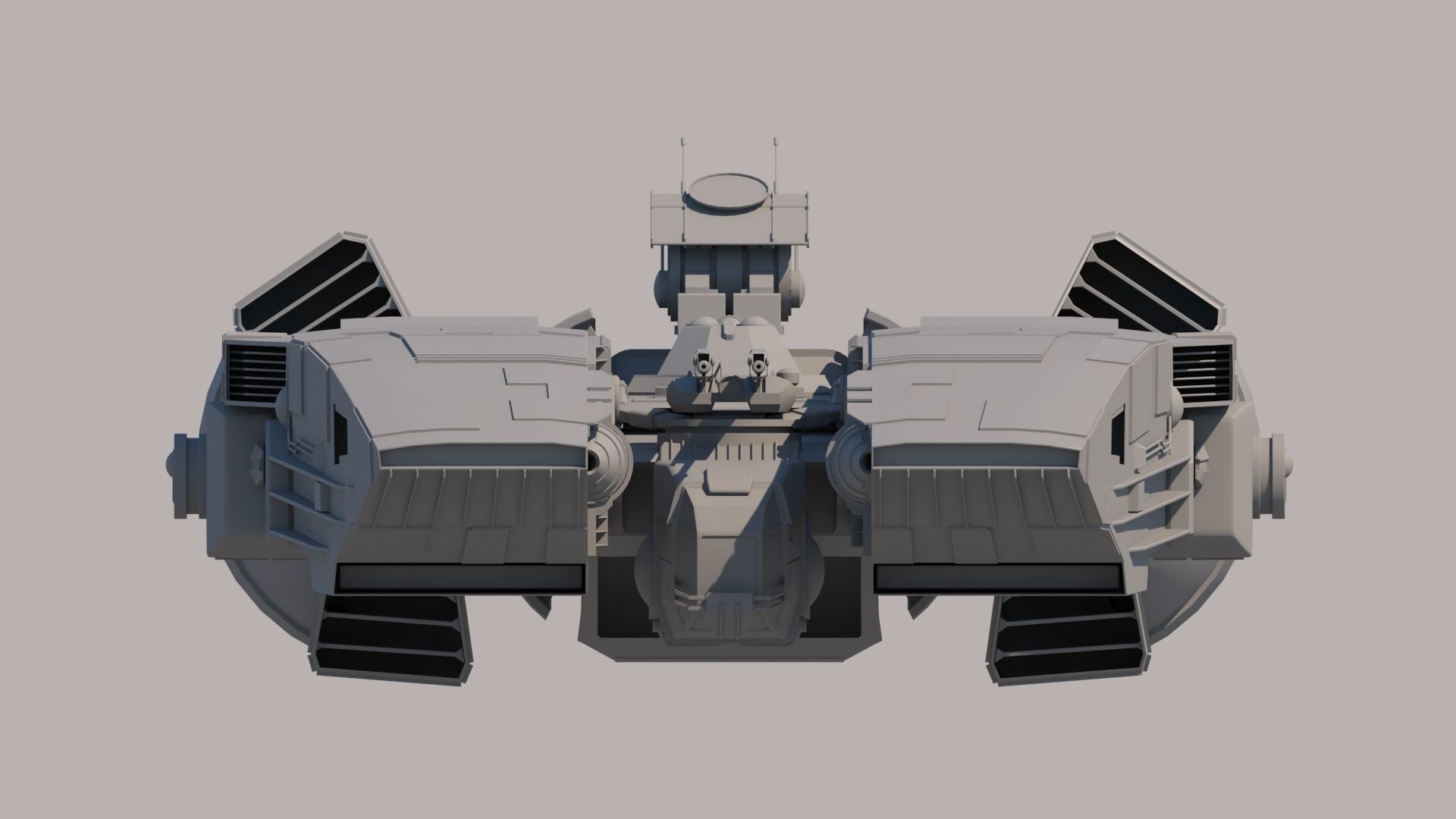 SpaceShip star wars 3D model_6
