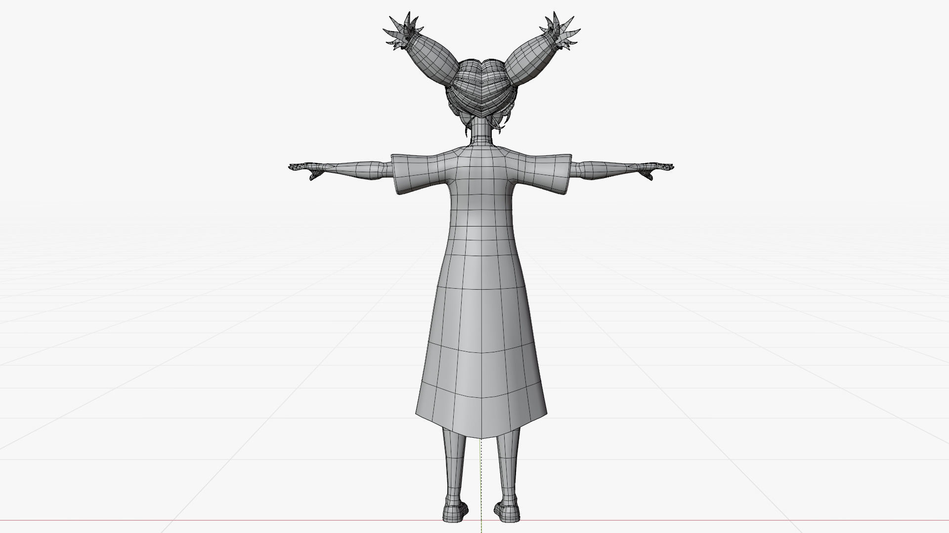 Momo - Jujutsu Kaisen Low-poly 3D model_12