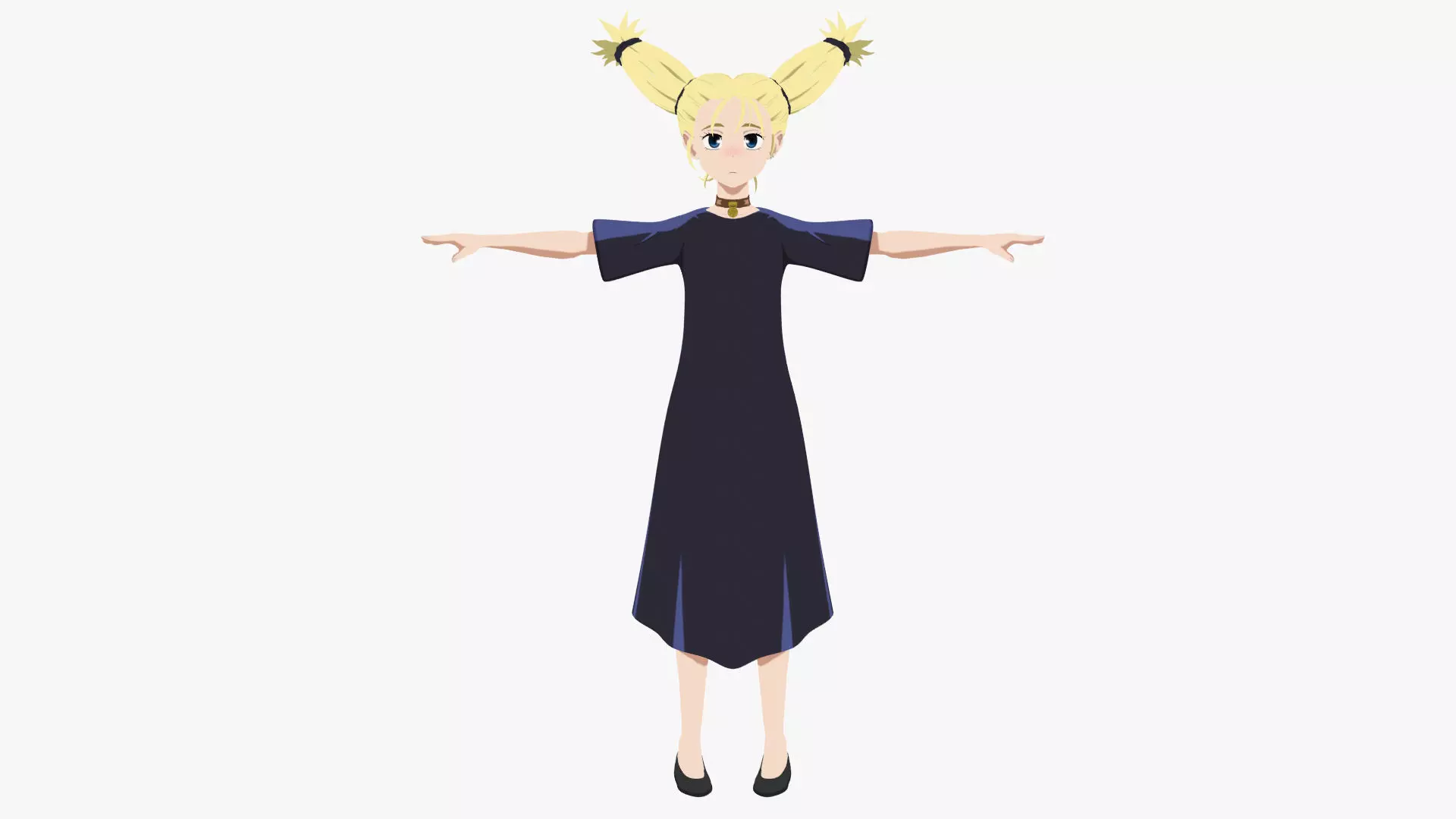 Momo - Jujutsu Kaisen Low-poly 3D model_0