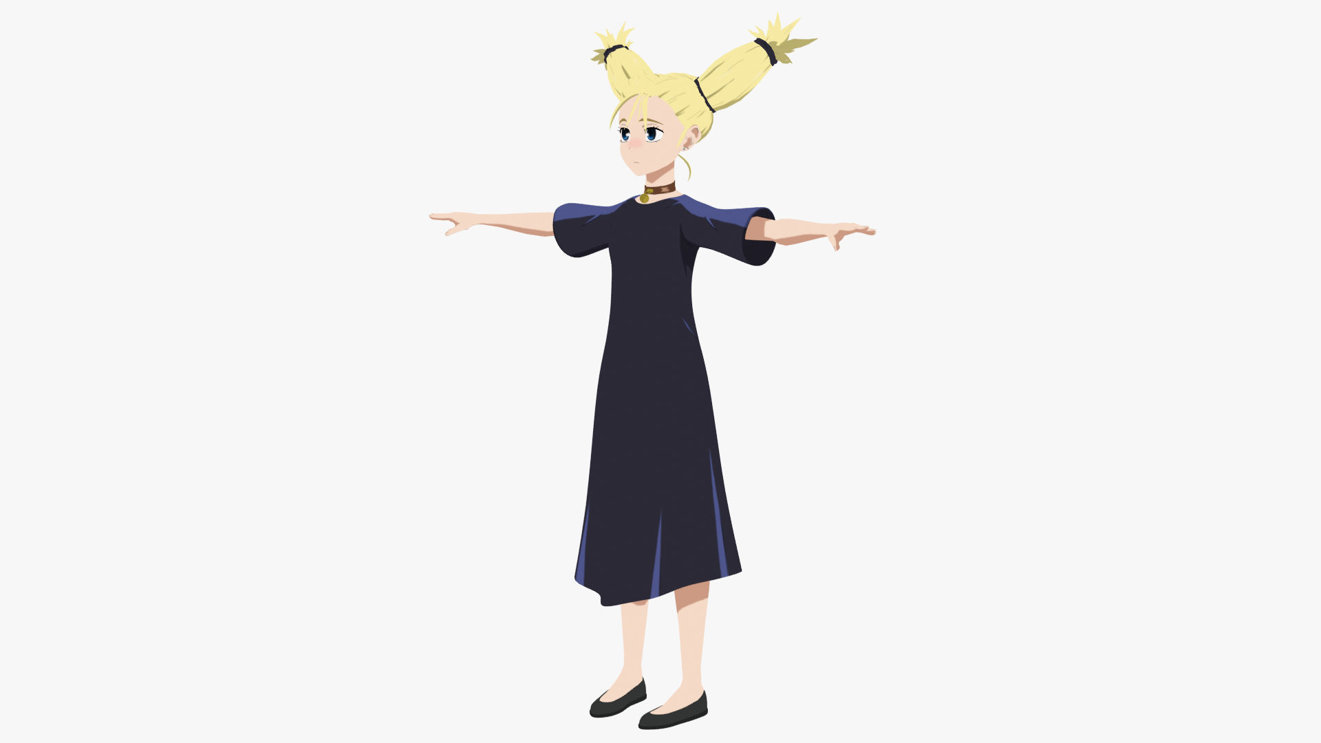 Momo - Jujutsu Kaisen Low-poly 3D model_5