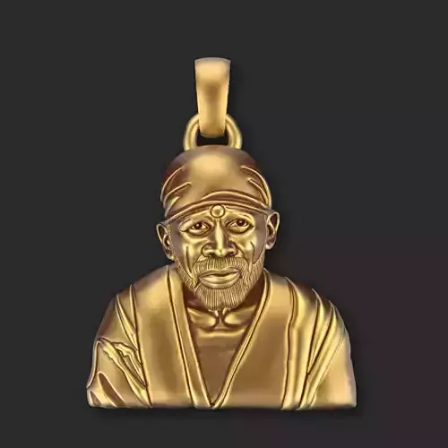 Sai Baba Pendent  3D print model
