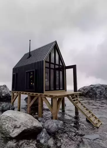 modern cabin V1