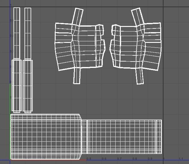 Work table 3D model_4