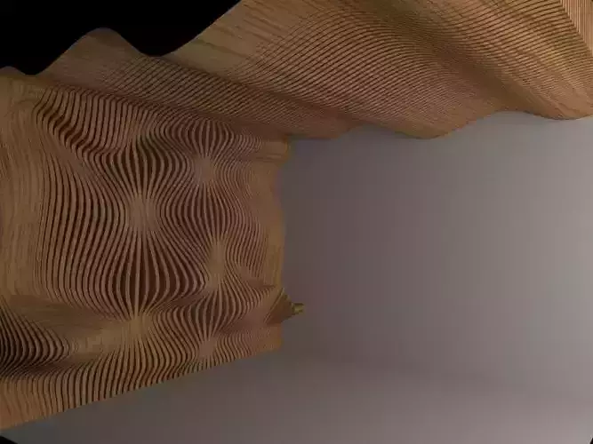 Parametric Wall Design with Ceiling