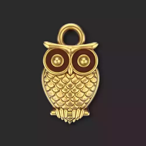 Owl Pendent 01