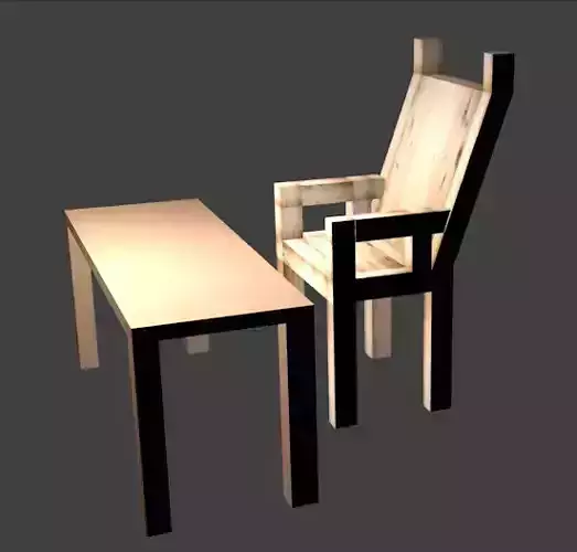 Table and chair free
