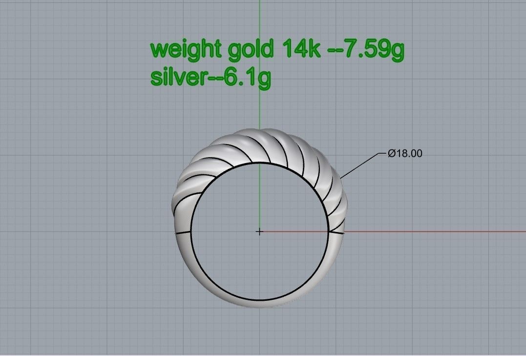 ring 3d printing stl file  free Free 3D print model_3