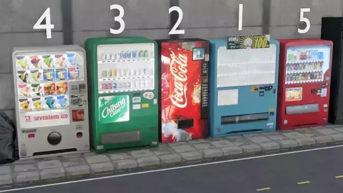 Japanese Vending Machine Pack