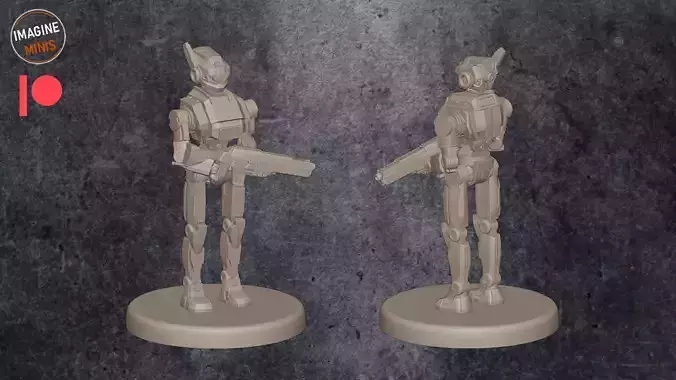 PK100 - Peace Keeper 3D print model